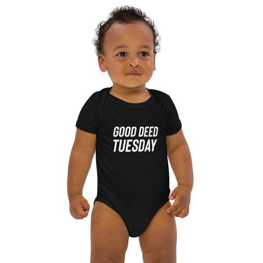 Organic cotton GDT baby bodysuit