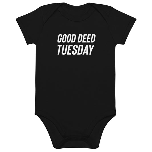 Organic cotton baby bodysuit