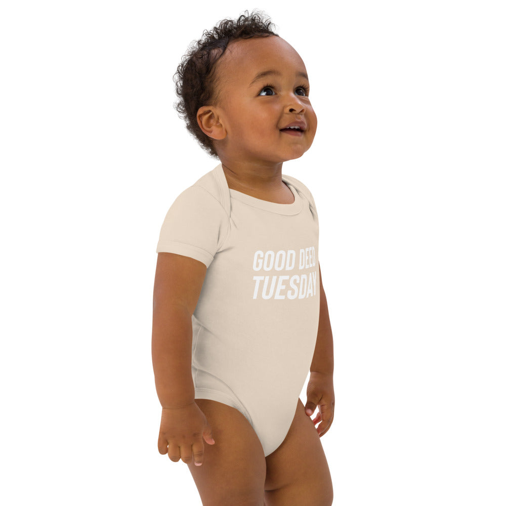 Organic cotton GDT baby bodysuit