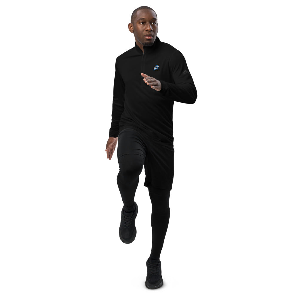 Embroidered GDT Logo Quarter zip pullover