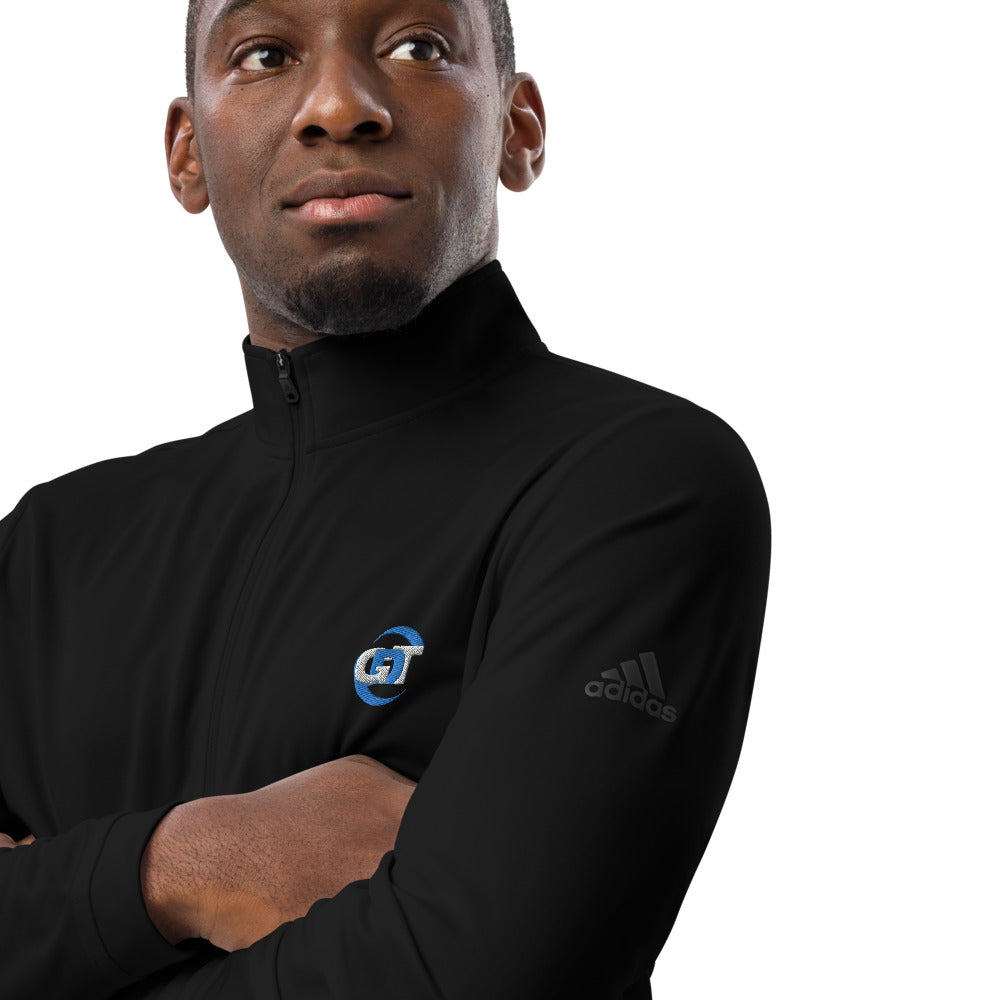Embroidered GDT Logo Quarter zip pullover