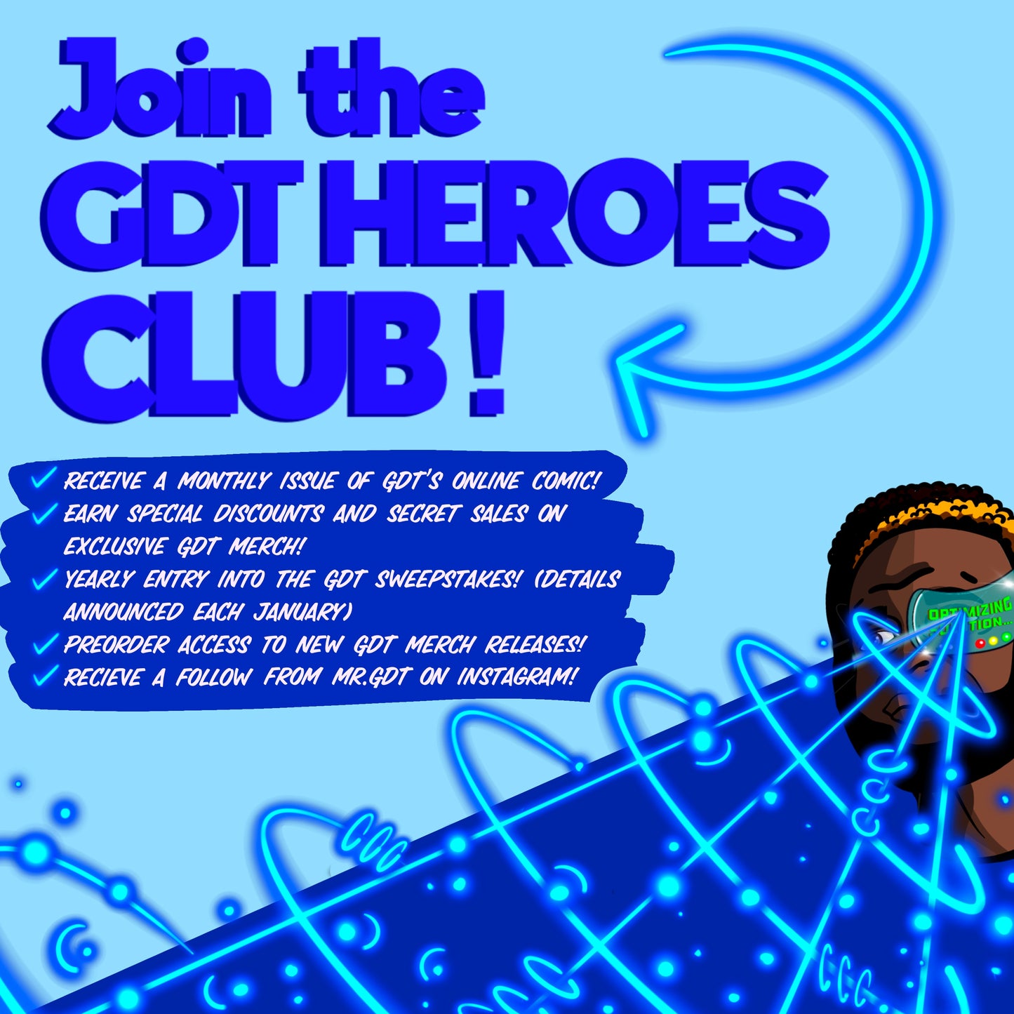 GDT HEROES CLUB MEMBERSHIP!