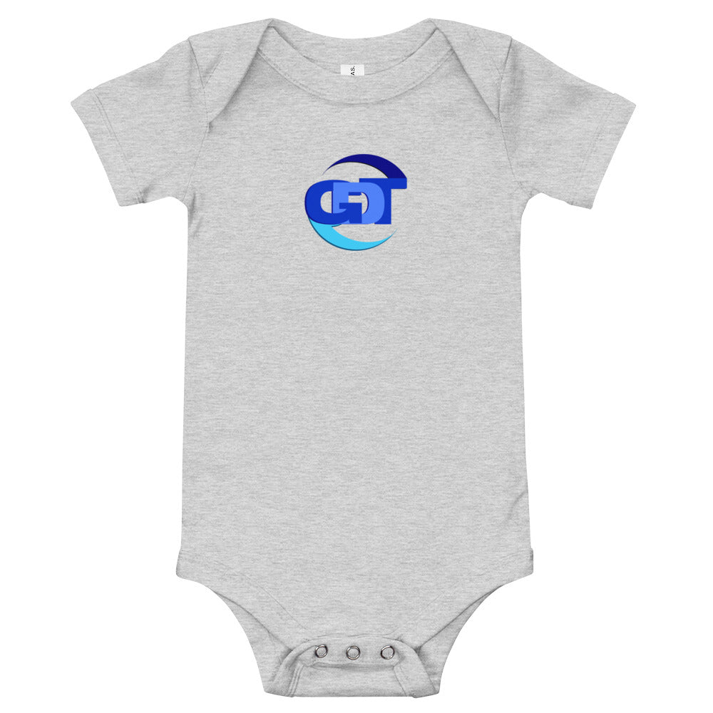 Baby short sleeve one piece GDT Logo