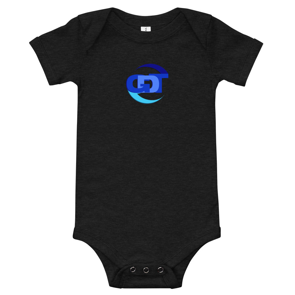 Baby short sleeve one piece GDT Logo