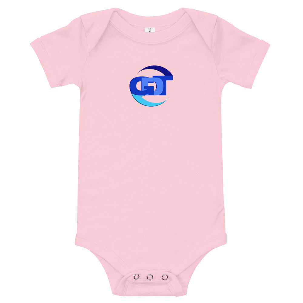 Baby short sleeve one piece GDT Logo