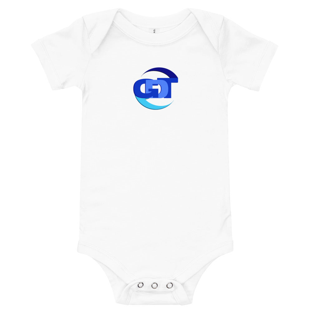 Baby short sleeve one piece GDT Logo