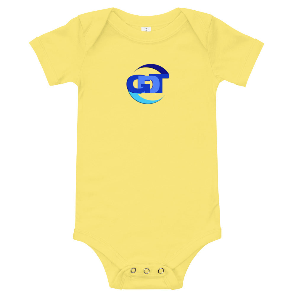 Baby short sleeve one piece GDT Logo
