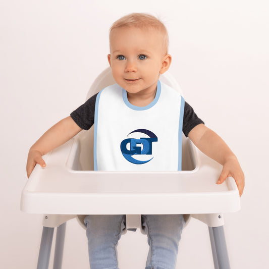 Embroidered GDT Baby Bib