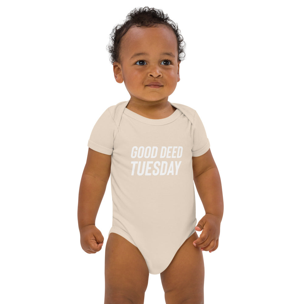 Organic cotton GDT baby bodysuit