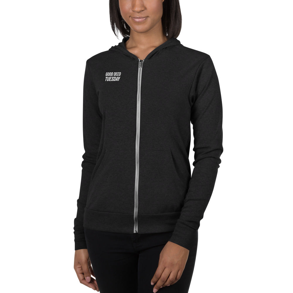 GDT Unisex zip hoodie