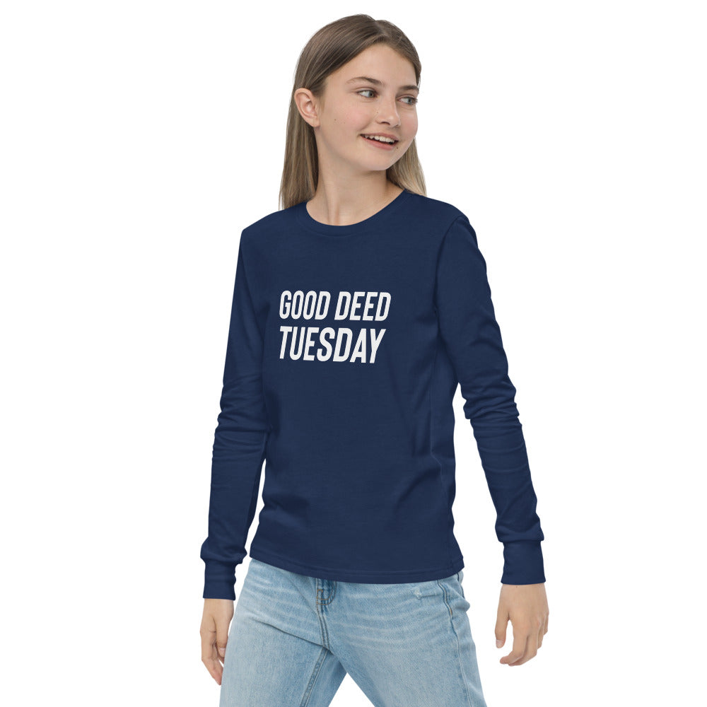 Youth long sleeve GDT tee