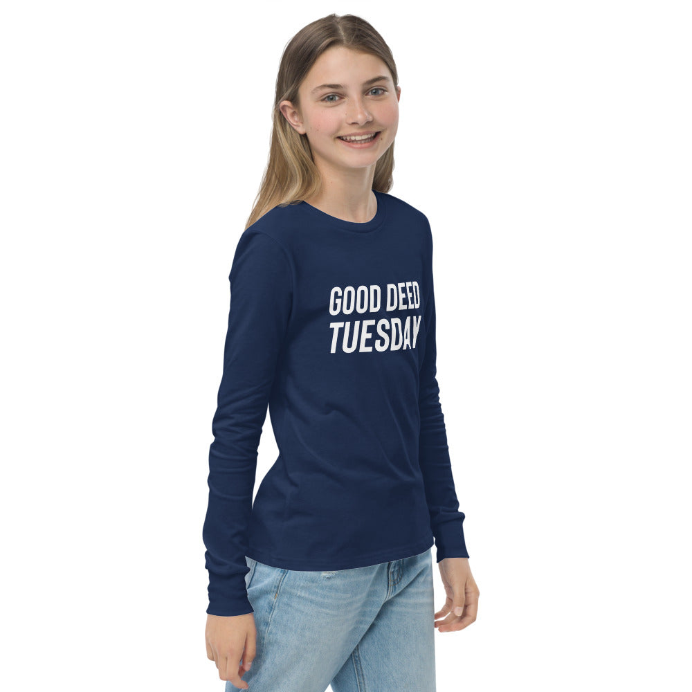 Youth long sleeve GDT tee