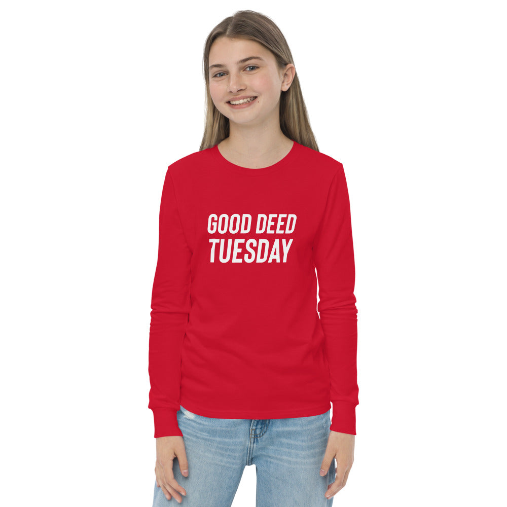 Youth long sleeve GDT tee