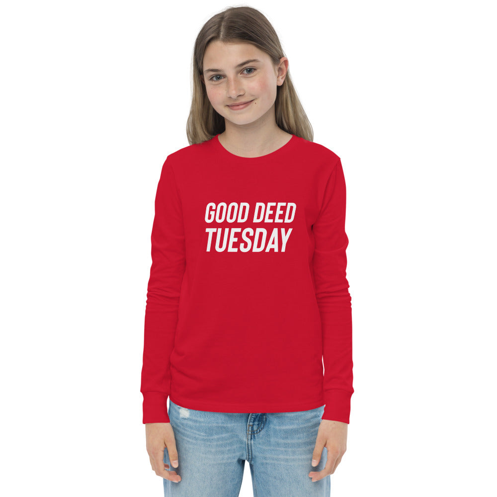 Youth long sleeve GDT tee