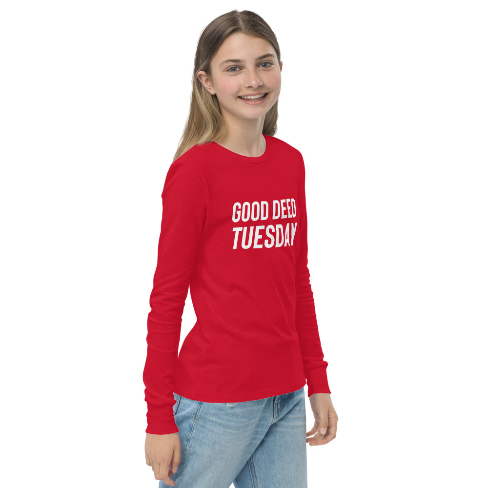 Youth long sleeve GDT tee